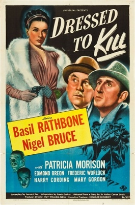 Dressed to Kill movie poster (1946) t-shirt