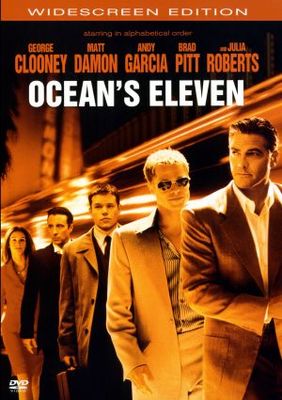 Ocean's Eleven movie poster (2001) Stickers MOV_7957a9ec