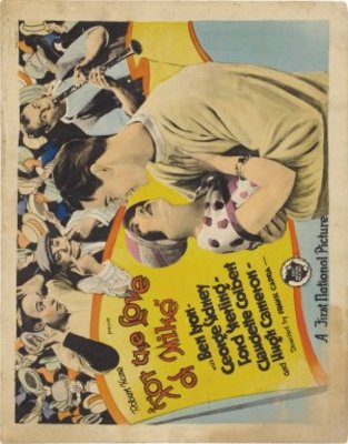 For the Love of Mike movie poster (1927) canvas poster