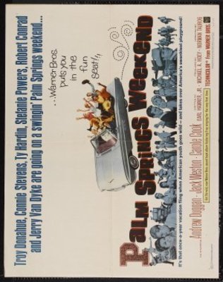 Palm Springs Weekend movie poster (1963) Stickers MOV_7966db70
