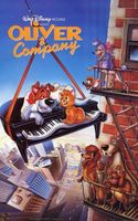 Oliver & Company movie poster (1988) Longsleeve T-shirt #667392