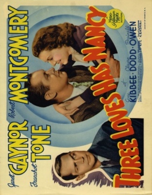 Three Loves Has Nancy movie poster (1938) wood print