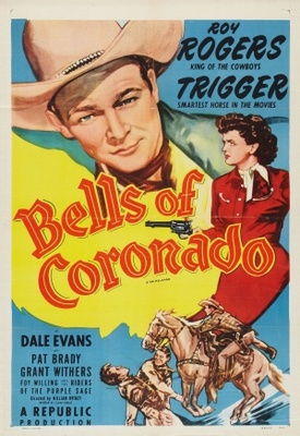Bells of Coronado movie poster (1950) metal framed poster