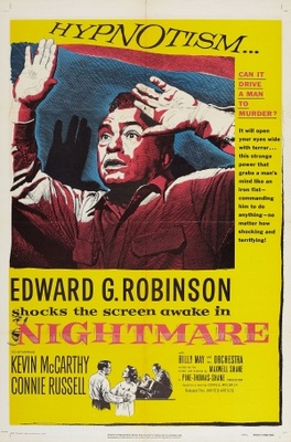 Nightmare movie poster (1956) mouse pad