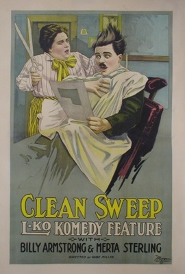 A Clean Sweep movie poster (1918) puzzle MOV_798710c6