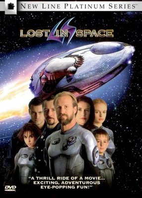 Lost in Space movie poster (1998) poster with hanger