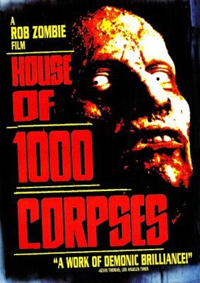 House of 1000 Corpses movie poster (2003) poster with hanger