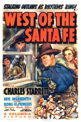 West of the Santa Fe movie poster (1938) Mouse Pad MOV_79a2d804