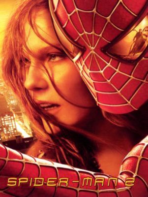 Spider-Man 2 movie poster (2004) Stickers MOV_79b0c149