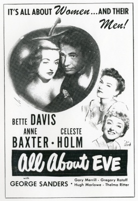 All About Eve movie poster (1950) metal framed poster