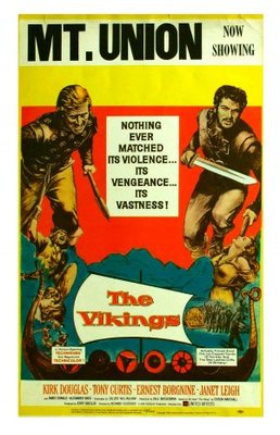 The Vikings movie poster (1958) tote bag #MOV_79b556c1