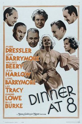 Dinner at Eight movie poster (1933) tote bag