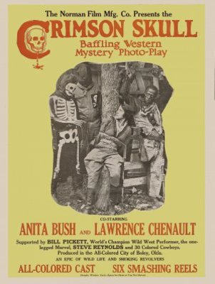 The Crimson Skull movie poster (1921) poster with hanger