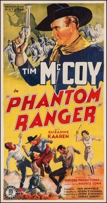 Phantom Ranger movie poster (1938) metal framed poster