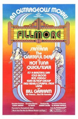 Fillmore movie poster (1972) t-shirt