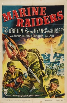 Marine Raiders movie poster (1944) poster with hanger