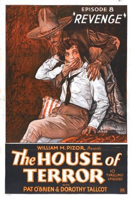 The House of Terror movie poster (1928) wood print