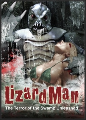 LizardMan: The Terror of the Swamp movie poster (2012) poster with hanger