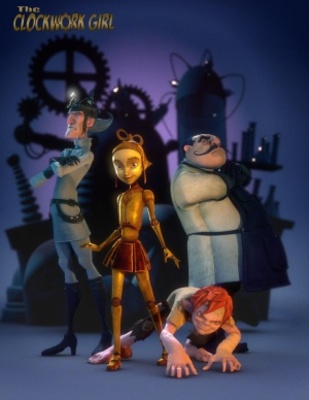 The Clockwork Girl movie poster (2010) metal framed poster