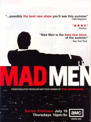 Mad Men movie poster (2007) Mouse Pad MOV_7a2e883d