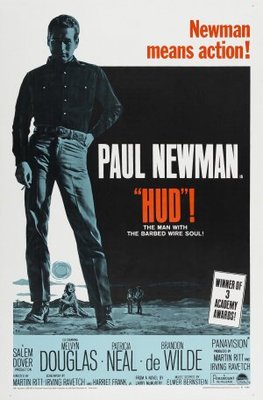Hud movie poster (1963) poster with hanger