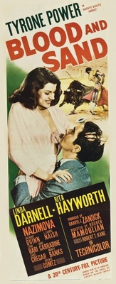Blood and Sand movie poster (1941) wood print