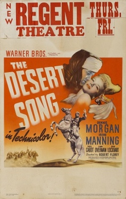 The Desert Song movie poster (1943) wooden framed poster