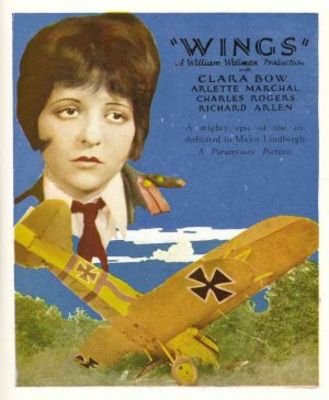 Wings movie poster (1927) Mouse Pad MOV_7a50af98