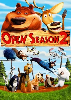 Open Season 2 movie poster (2009) wood print