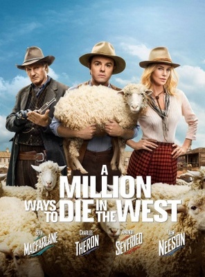 A Million Ways to Die in the West movie poster (2014) Mouse Pad MOV_7a6fed20