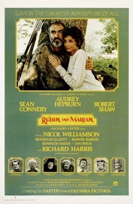 Robin and Marian movie poster (1976) pillow