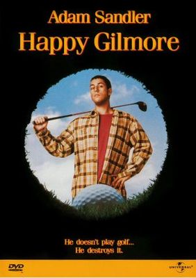 Happy Gilmore movie poster (1996) wood print