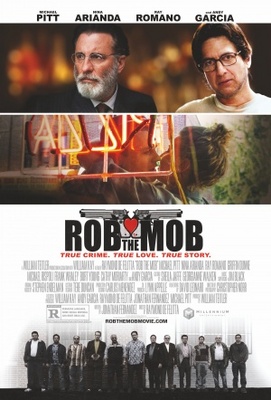Rob the Mob movie poster (2014) wood print
