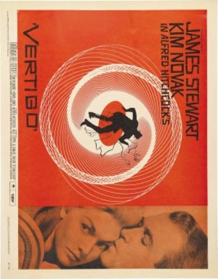 Vertigo movie poster (1958) wooden framed poster