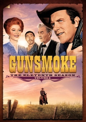 Gunsmoke movie poster (1955) wooden framed poster