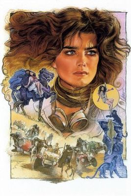 Sahara movie poster (1983) wooden framed poster