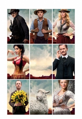 A Million Ways to Die in the West movie poster (2014) Stickers MOV_7ac4caa7