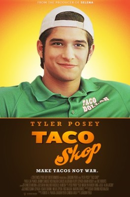 Taco Shop movie poster (2015) metal framed poster