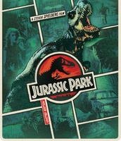 Jurassic Park movie poster (1993) Mouse Pad MOV_7aee762e