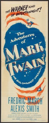 The Adventures of Mark Twain movie poster (1944) wooden framed poster