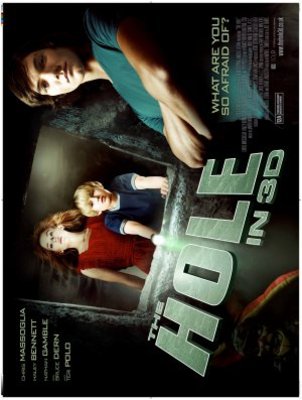 The Hole movie poster (2009) wood print