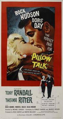 Pillow Talk movie poster (1959) mouse pad