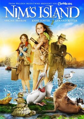 Nim's Island movie poster (2008) poster with hanger
