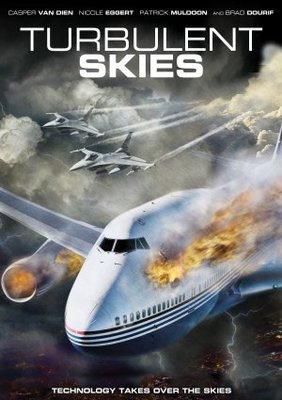 Turbulent Skies movie poster (2010) metal framed poster