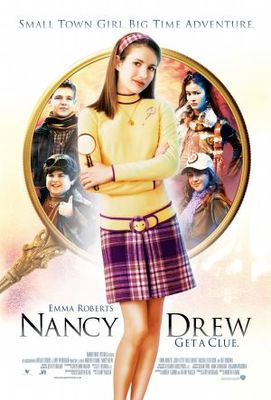 Nancy Drew movie poster (2007) wooden framed poster