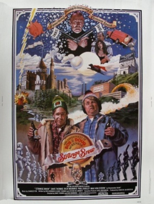 The Adventures of Bob & Doug McKenzie: Strange Brew movie poster (1983) pillow