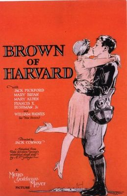 Brown of Harvard movie poster (1926) metal framed poster