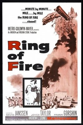 Ring of Fire movie poster (1961) metal framed poster