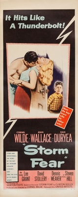 Storm Fear movie poster (1955) Longsleeve T-shirt