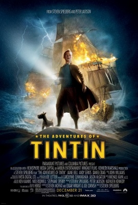 The Adventures of Tintin: The Secret of the Unicorn movie poster (2011) Stickers MOV_7b75b4fa